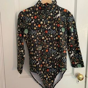 RARE Samantha Pleet unicorn bodysuit size M